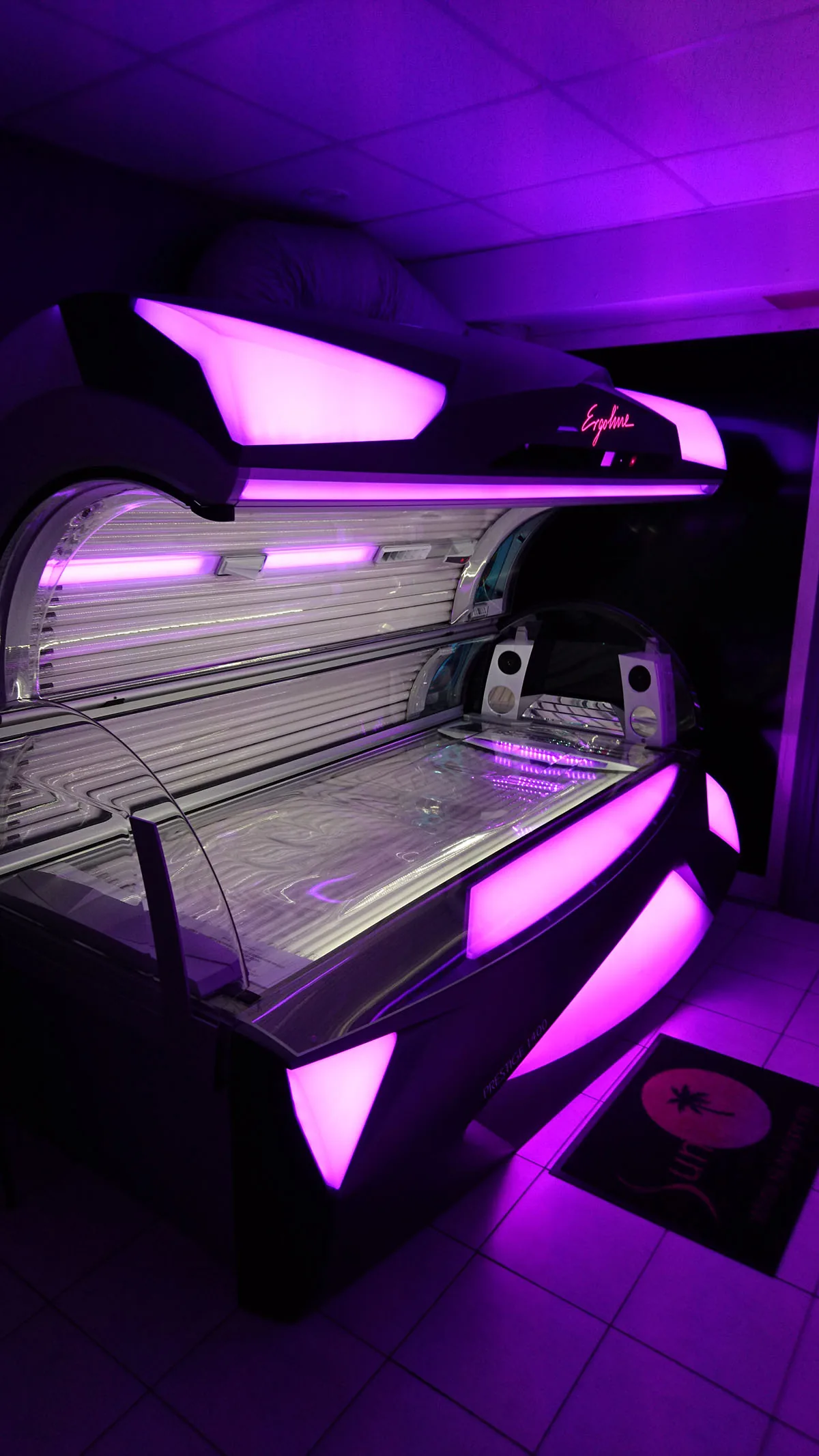 Solarium Turbo Prestige Ergoline 1400 — SUN 7 Aulnay-sous-Bois